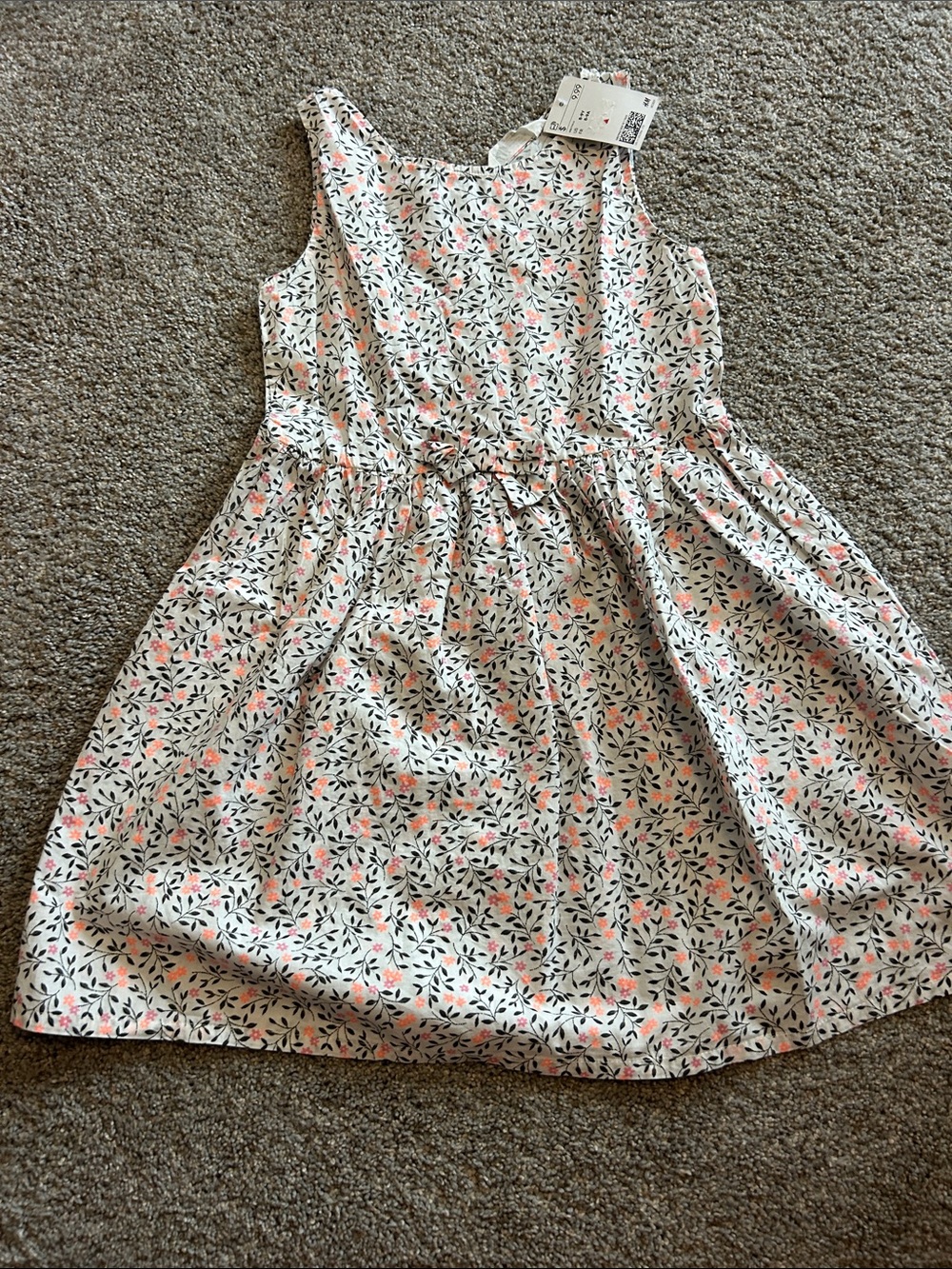 Girls' Floral Summer Dress
